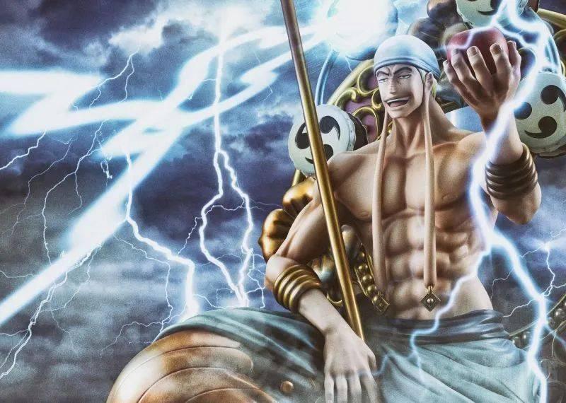 空岛唯一神降临！Portrait.Of.Pirates 海贼王NEO-MAXIMUM 神・艾涅尔 PVC涂装完成品 -1