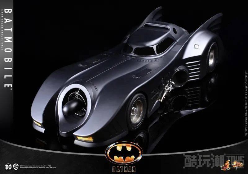 Hot Toys - MMS694 -《蝙蝠侠 (1989) 》蝙蝠车1/6比例载具多处可发光、滑动式驾驶舱顶盖再现！ -1