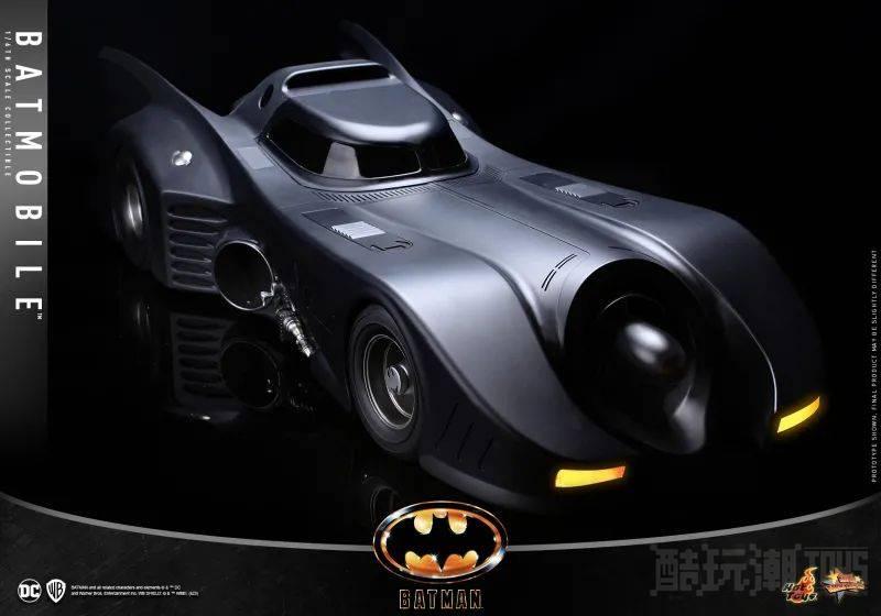 Hot Toys - MMS694 -《蝙蝠侠 (1989) 》蝙蝠车1/6比例载具多处可发光、滑动式驾驶舱顶盖再现！ -1