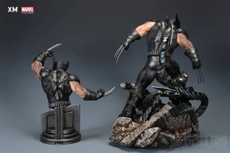 XM Studios MARVEL“金钢狼 (X战警) ”1/4 比例全身雕像 A/B 双版本同步登场！ -1