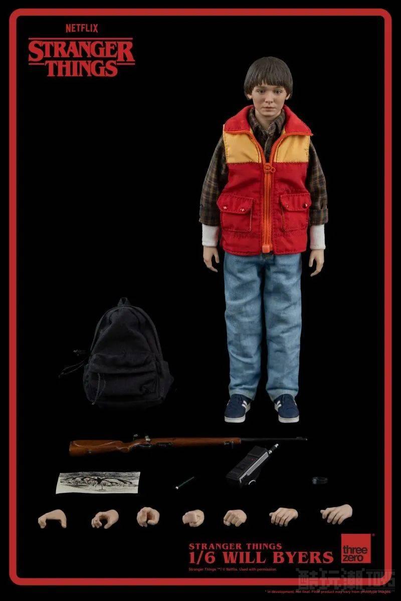 threezero《怪奇物语》威尔·拜尔斯 WILL BYERS 1/6 立体可动人偶 -1
