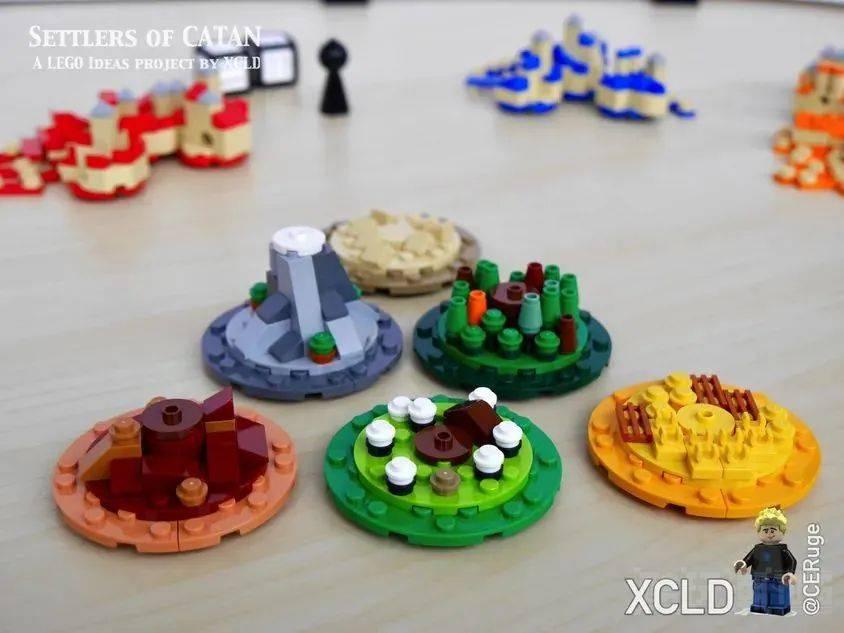 还原经典桌游!乐高IDEAS作品《卡坦岛游戏》获得万票支持 -1 还原经典桌游!乐高IDEAS作品《卡坦岛游戏》获得万票支持 -1