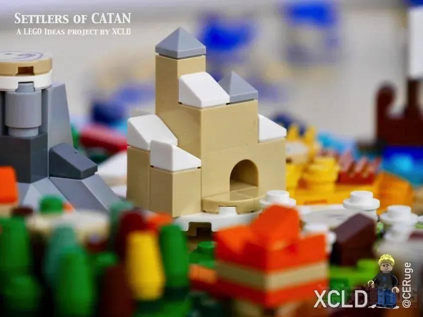 还原经典桌游!乐高IDEAS作品《卡坦岛游戏》获得万票支持 -1 还原经典桌游!乐高IDEAS作品《卡坦岛游戏》获得万票支持 -1
