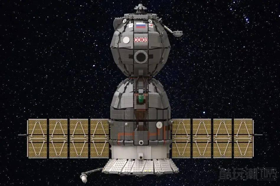 俄罗斯宇宙飞船~乐高IDEAS作品《联盟号MS飞船》获得万票支持 -1 俄罗斯宇宙飞船~乐高IDEAS作品《联盟号MS飞船》获得万票支持 -1