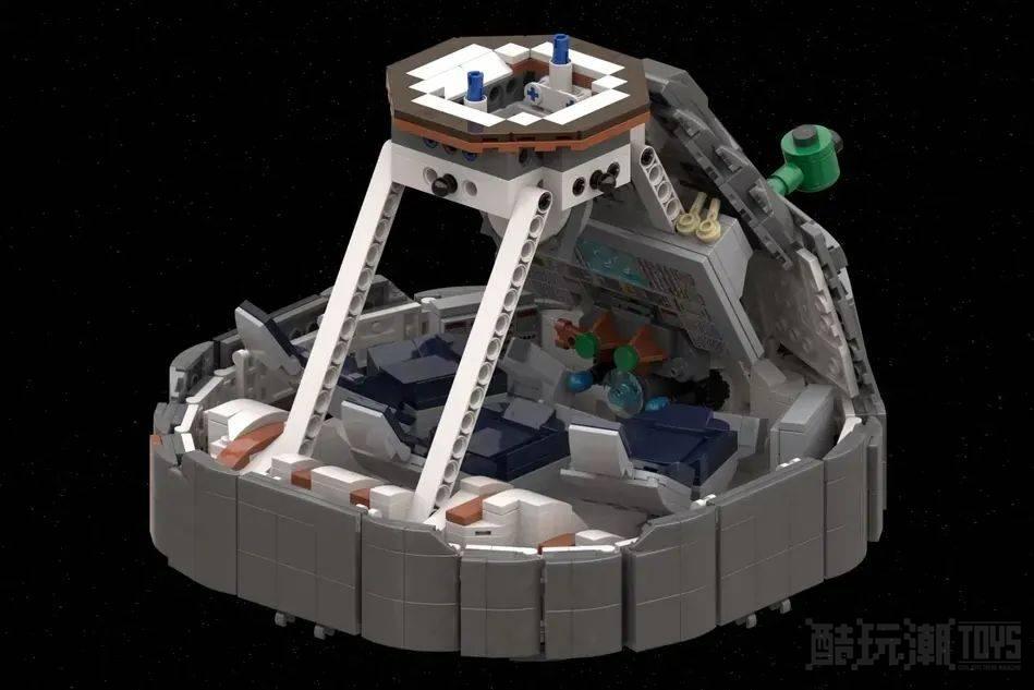 俄罗斯宇宙飞船~乐高IDEAS作品《联盟号MS飞船》获得万票支持 -1 俄罗斯宇宙飞船~乐高IDEAS作品《联盟号MS飞船》获得万票支持 -1