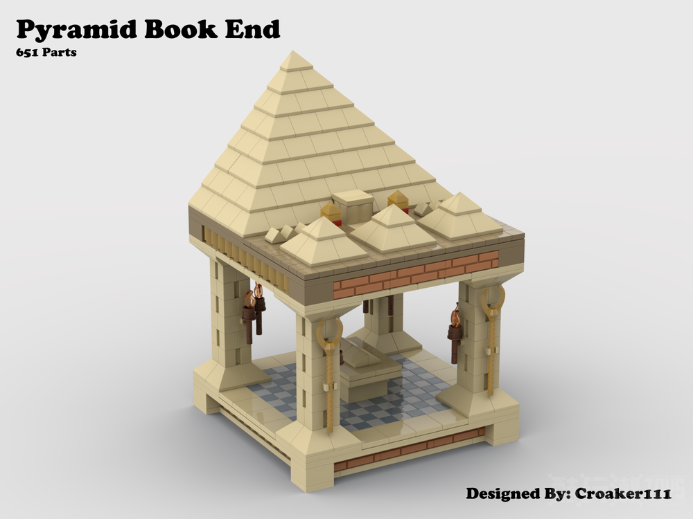 金字塔式书架Pyramid Book End -1