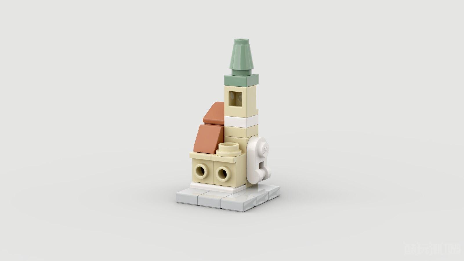 中世纪城镇天际线Medieval Town Skyline -1