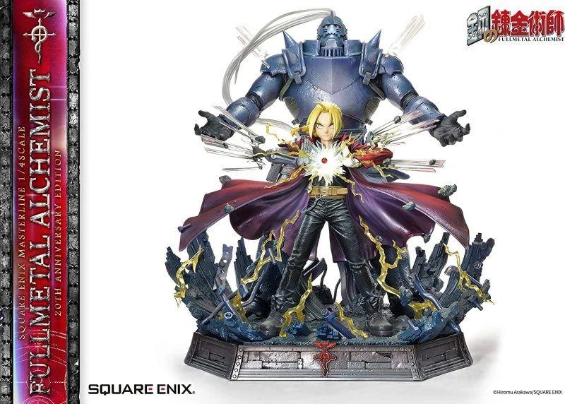 20周年原画展主视觉图立体化！ SQUARE ENIX MASTERLINE‘钢之炼金术师 20 周年纪念 1/4比例雕像’ -1