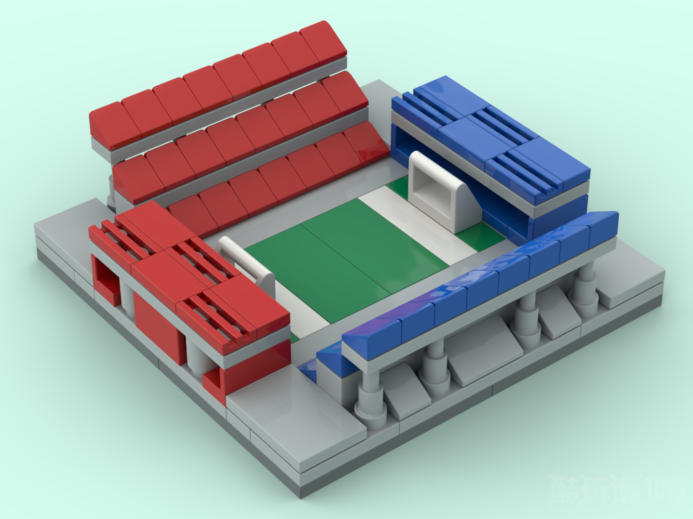 足球场模型FootballSoccer Stadium Model -1