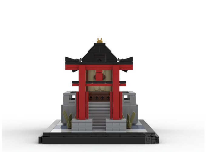 小型日本神社small Japanese Shrine -1