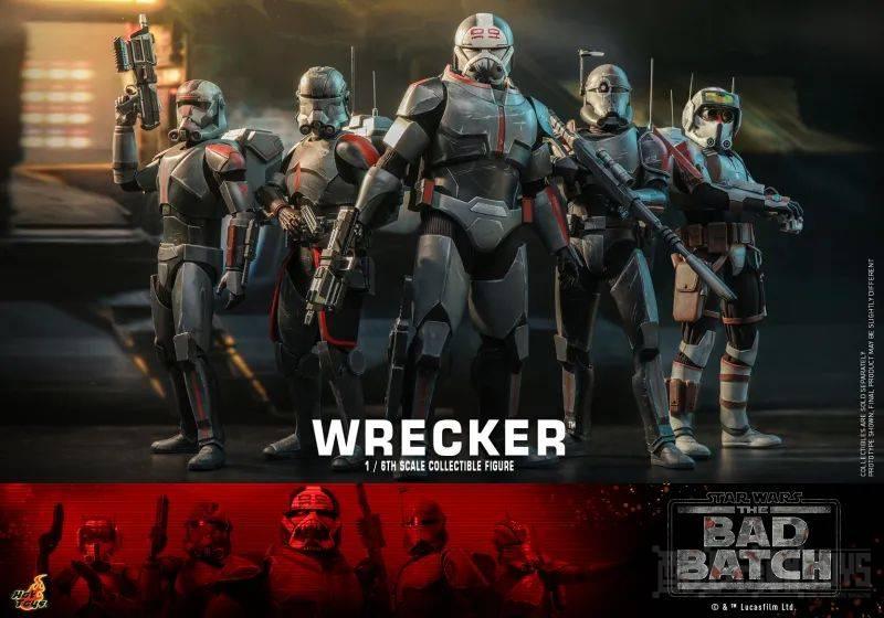 Hot Toys《星际大战：异等小队》破坏者（Wrecker）1/6 比例收藏级人偶 -1