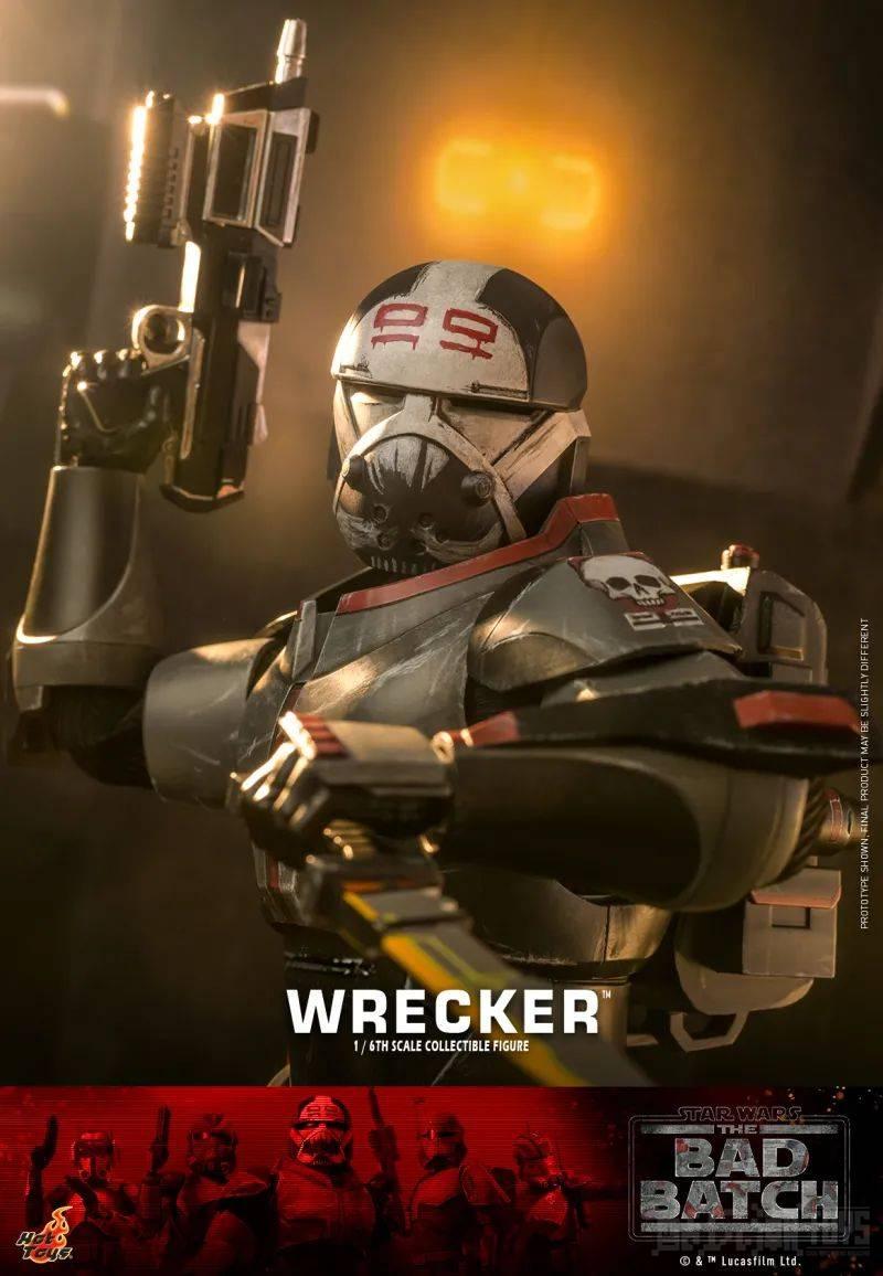 Hot Toys《星际大战：异等小队》破坏者（Wrecker）1/6 比例收藏级人偶 -1