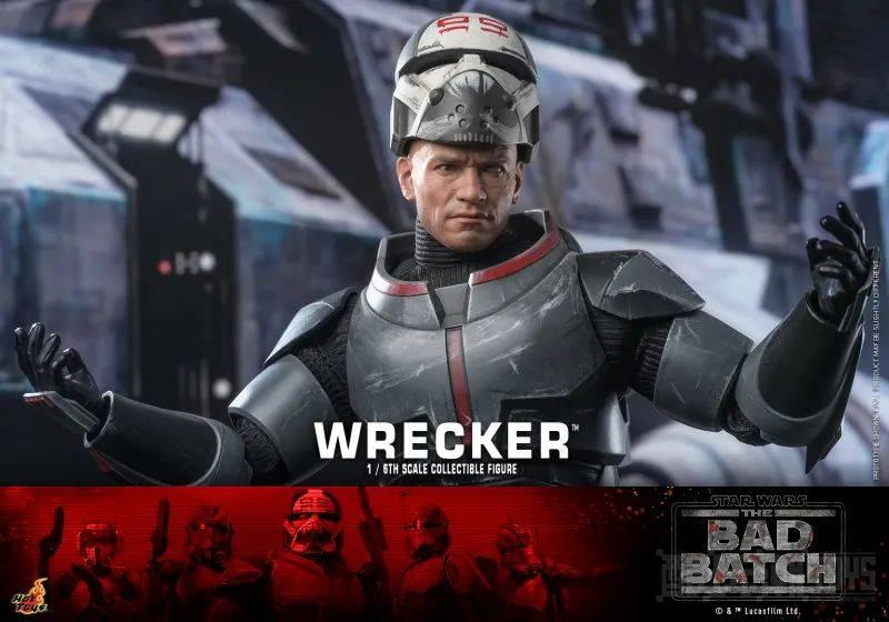 Hot Toys《星际大战：异等小队》破坏者（Wrecker）1/6 比例收藏级人偶 -1