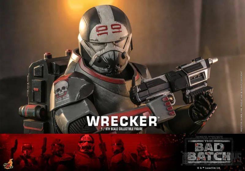 Hot Toys《星际大战：异等小队》破坏者（Wrecker）1/6 比例收藏级人偶 -1