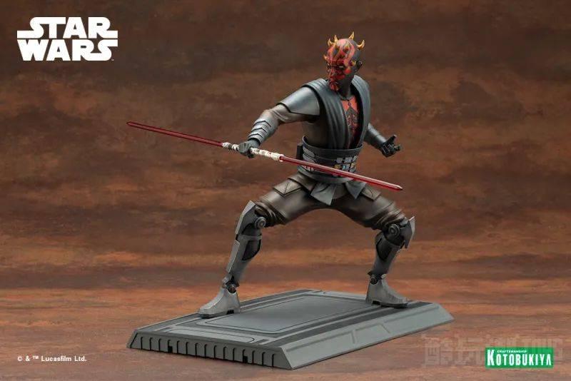 寿屋 ARTFX 系列“克隆人战争版达斯摩尔”1/7 比例 PVC涂装完成品（ダース・モール クローン・ウォーズ版） -1