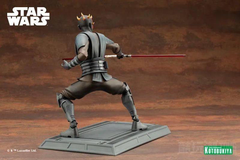 寿屋 ARTFX 系列“克隆人战争版达斯摩尔”1/7 比例 PVC涂装完成品（ダース・モール クローン・ウォーズ版） -1