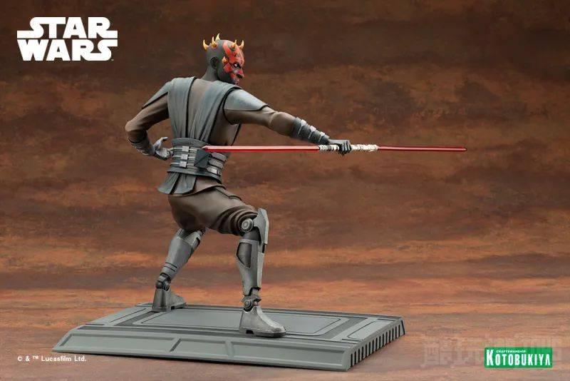 寿屋 ARTFX 系列“克隆人战争版达斯摩尔”1/7 比例 PVC涂装完成品（ダース・モール クローン・ウォーズ版） -1