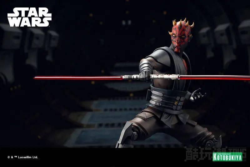 寿屋 ARTFX 系列“克隆人战争版达斯摩尔”1/7 比例 PVC涂装完成品（ダース・モール クローン・ウォーズ版） -1