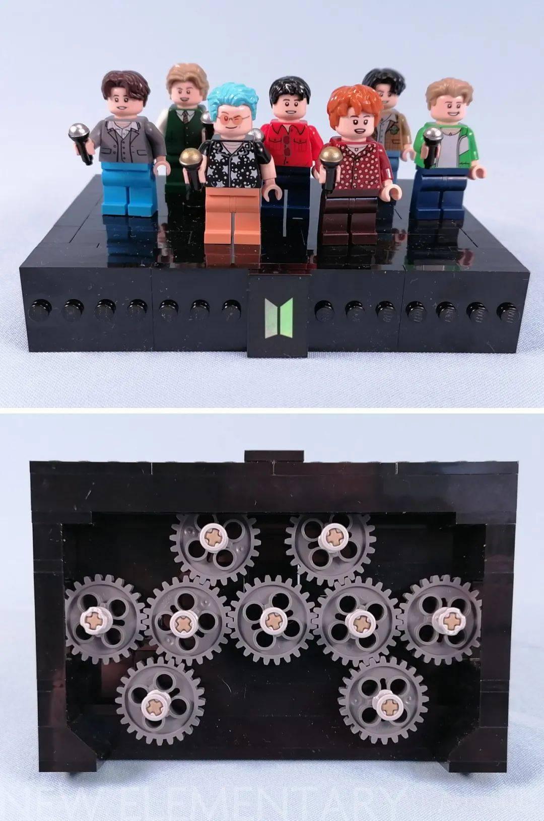 有什么新零件?乐高IDEAS套装21339防弹少年团Dynamite评测 -1 有什么新零件?乐高IDEAS套装21339防弹少年团Dynamite评测 -1