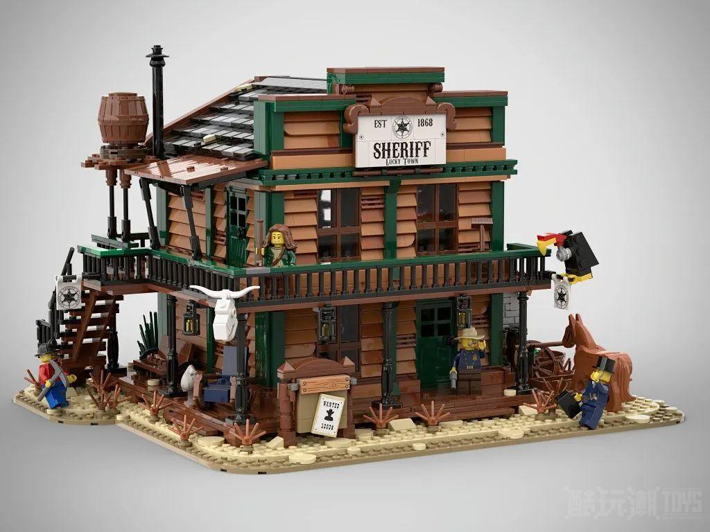 乐高BrickLink设计师计划第一赛季作品以复古主题为主 -2 乐高BrickLink设计师计划第一赛季作品以复古主题为主 -2