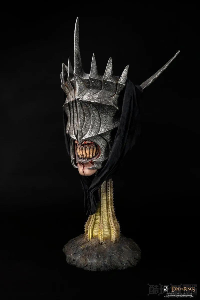 PURE ARTS《魔戒三部曲：王者再临》索伦之口（Mouth of Sauron）1:1 比例雕像 -8