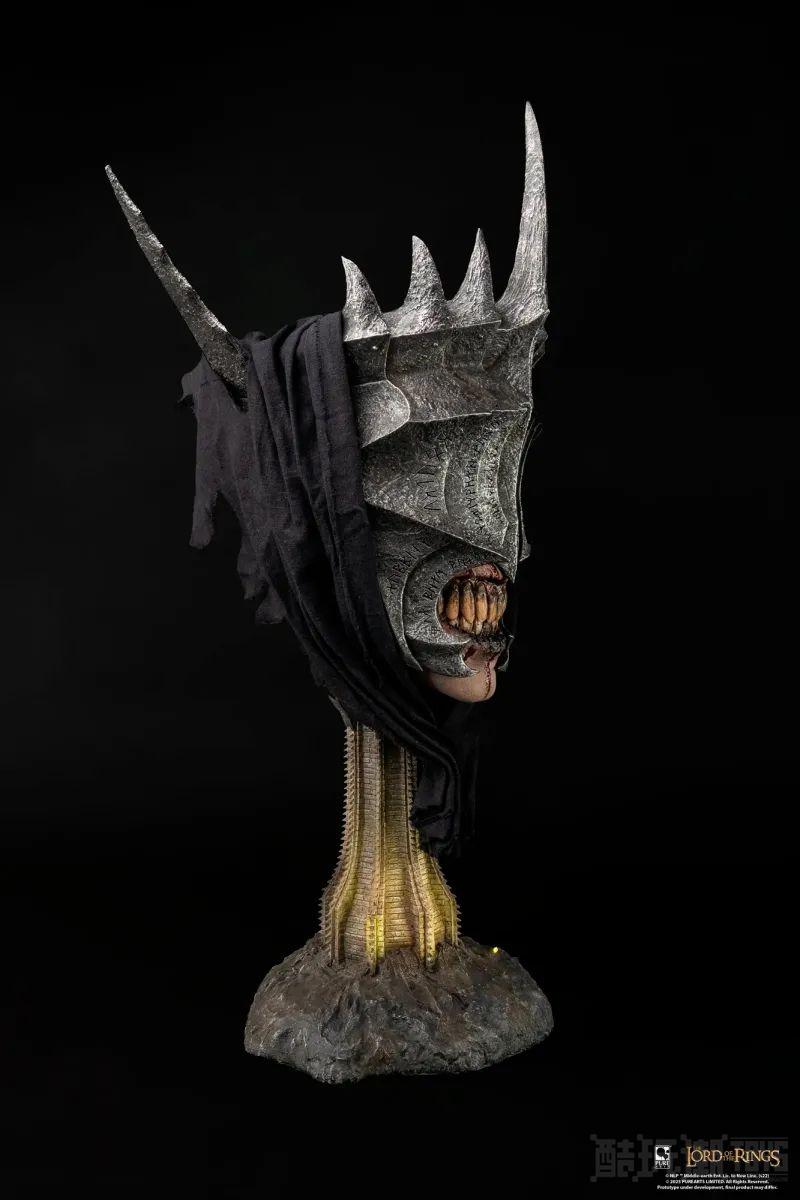 PURE ARTS《魔戒三部曲：王者再临》索伦之口（Mouth of Sauron）1:1 比例雕像 -12