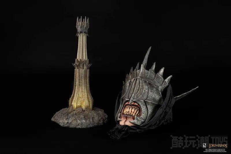 PURE ARTS《魔戒三部曲：王者再临》索伦之口（Mouth of Sauron）1:1 比例雕像 -13