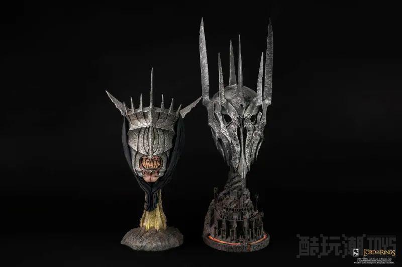 PURE ARTS《魔戒三部曲：王者再临》索伦之口（Mouth of Sauron）1:1 比例雕像 -14