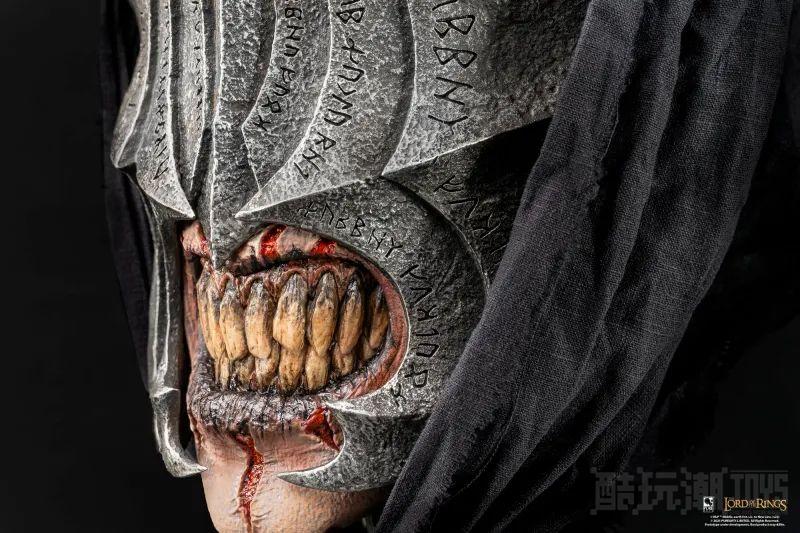 PURE ARTS《魔戒三部曲：王者再临》索伦之口（Mouth of Sauron）1:1 比例雕像 -16