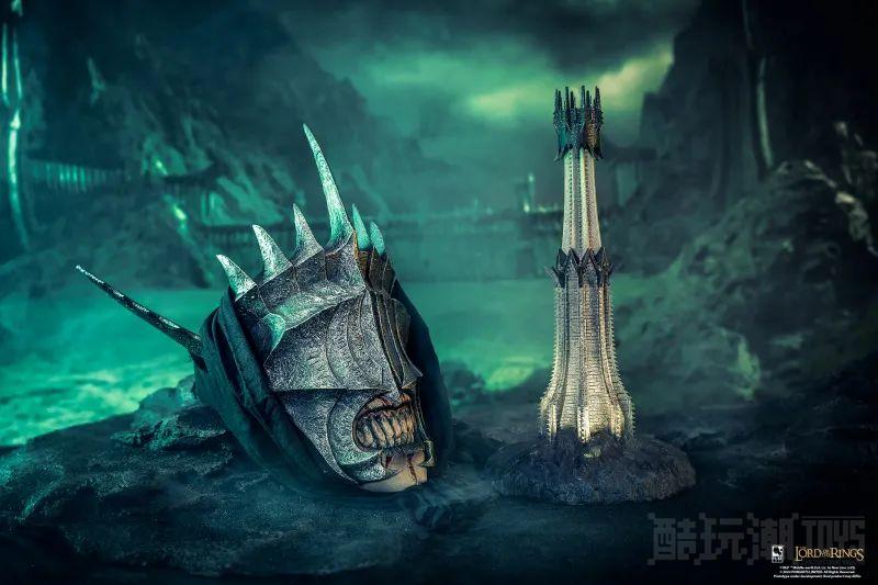 PURE ARTS《魔戒三部曲：王者再临》索伦之口（Mouth of Sauron）1:1 比例雕像 -30