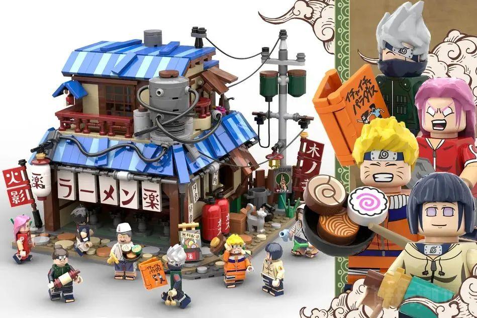 乐高IDEAS作品《火影忍者:一乐拉面馆25周年纪念》第三次获得万票支持 -1 乐高IDEAS作品《火影忍者:一乐拉面馆25周年纪念》第三次获得万票支持 -1
