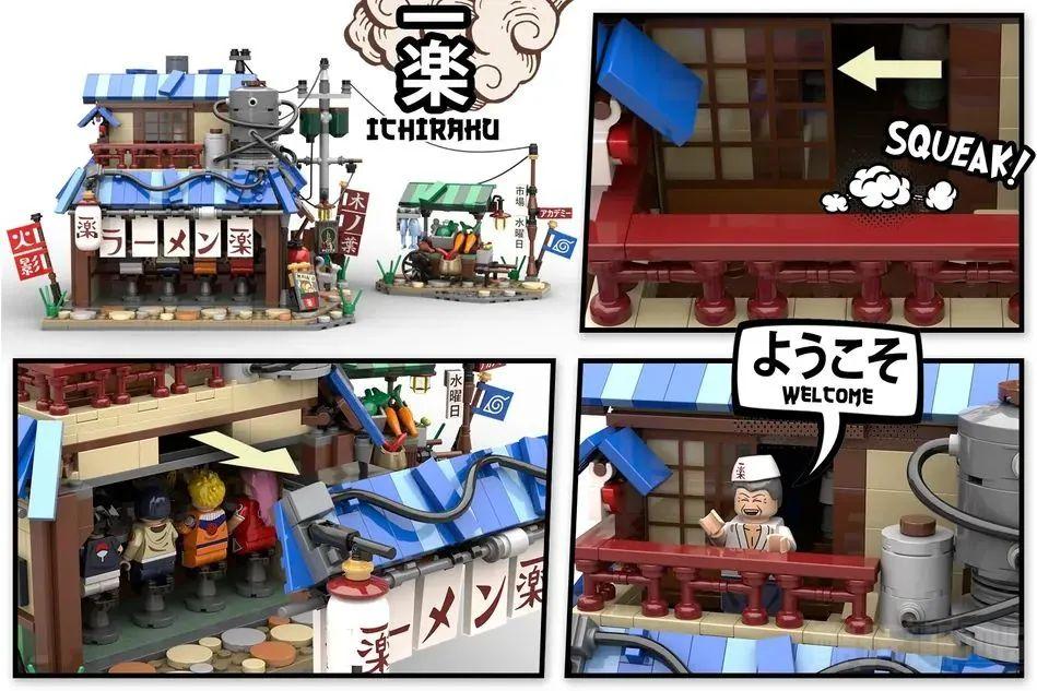 乐高IDEAS作品《火影忍者:一乐拉面馆25周年纪念》第三次获得万票支持 -15 乐高IDEAS作品《火影忍者:一乐拉面馆25周年纪念》第三次获得万票支持 -15
