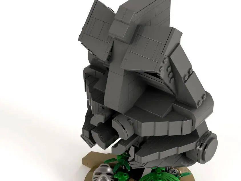 乐高IDEAS作品《生化战士:TOA HEAD雕像》获得万票支持 -1 乐高IDEAS作品《生化战士:TOA HEAD雕像》获得万票支持 -1