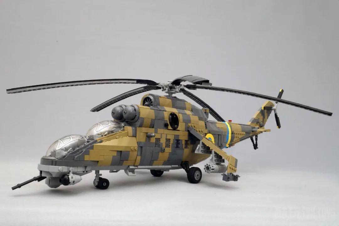 Mi-24直升机/红堡-乐高优秀MOC作品日赏【vol.416】 -1