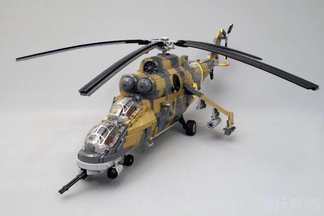 Mi-24直升机/红堡-乐高优秀MOC作品日赏【vol.416】 -2
