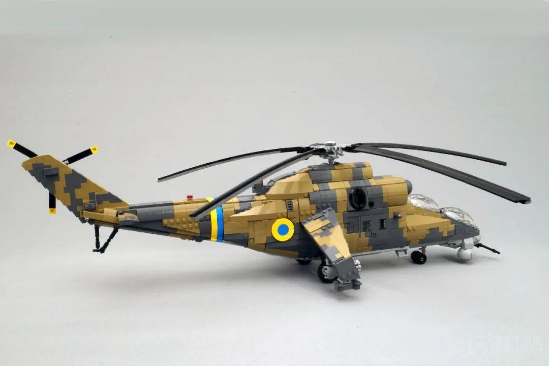 Mi-24直升机/红堡-乐高优秀MOC作品日赏【vol.416】 -3