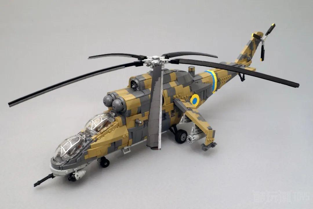 Mi-24直升机/红堡-乐高优秀MOC作品日赏【vol.416】 -6