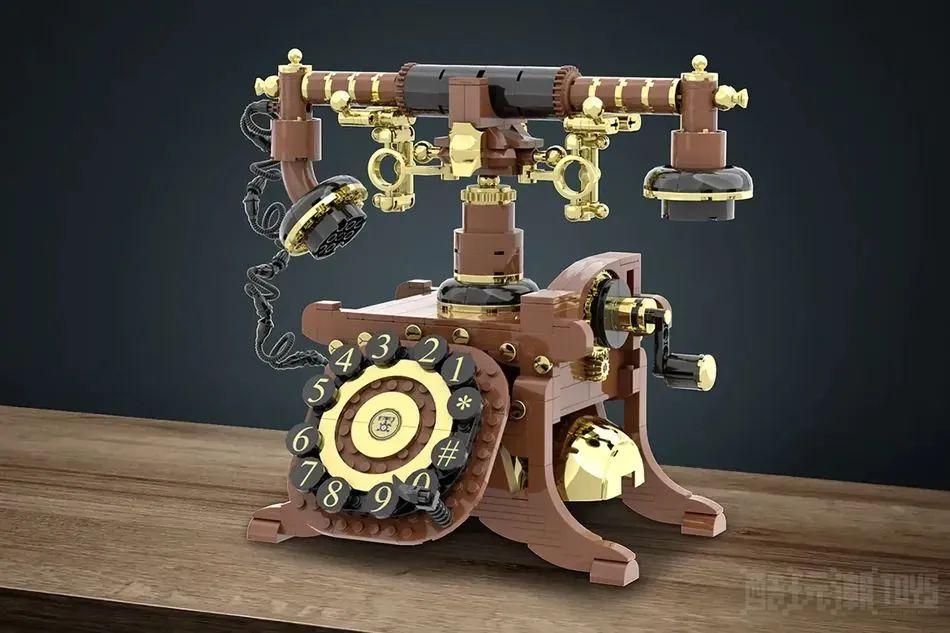 你还记得这件老古董吗?乐高IDEAS作品《古董电话》获得万票支持 -7 你还记得这件老古董吗?乐高IDEAS作品《古董电话》获得万票支持 -7