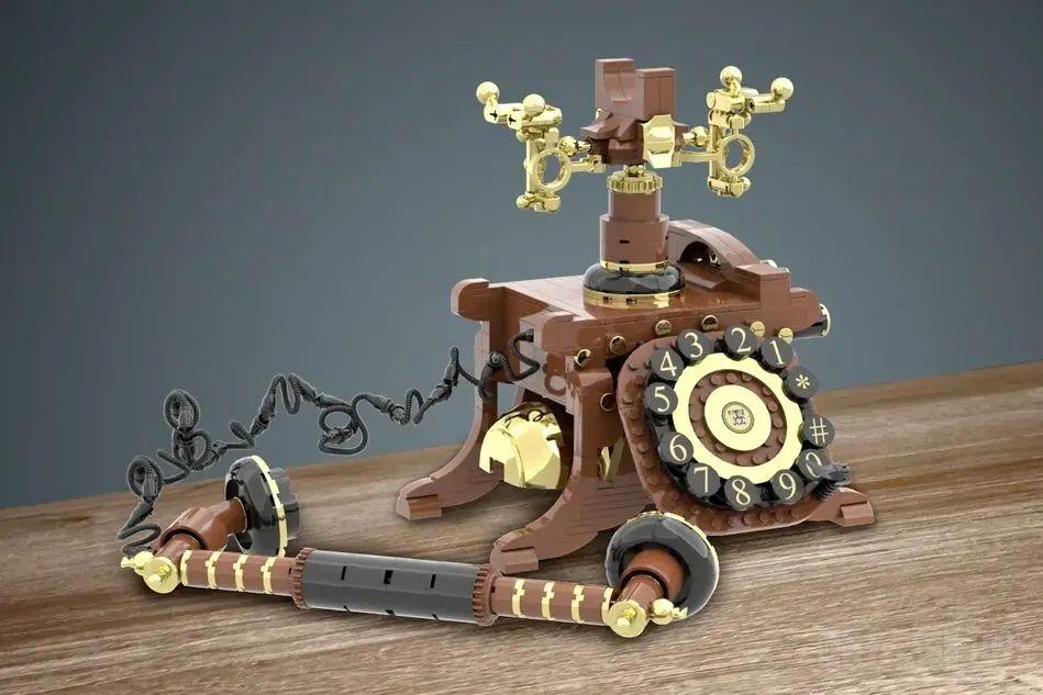 你还记得这件老古董吗?乐高IDEAS作品《古董电话》获得万票支持 -11 你还记得这件老古董吗?乐高IDEAS作品《古董电话》获得万票支持 -11