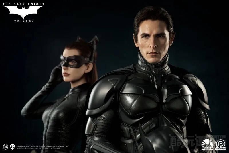 贝尔迷尖叫！INFINITY STUDIO《黑暗骑士》蝙蝠侠 1/1 比例半身胸像 蝙蝠战衣、头雕超逼真还原！ -1