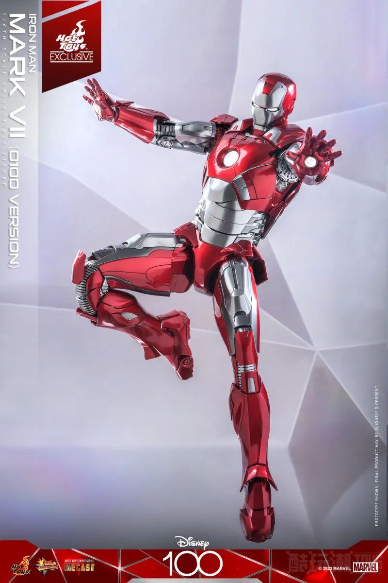 Hot Toys – 钢铁人马克7 D100版本 1/6 比例收藏级人偶【Hot Toys限定】 -8