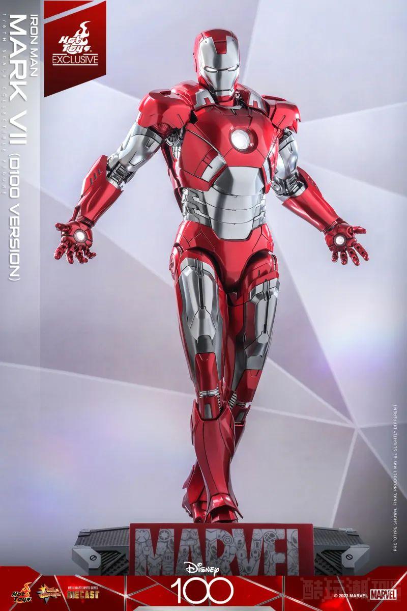 Hot Toys – 钢铁人马克7 D100版本 1/6 比例收藏级人偶【Hot Toys限定】 -16