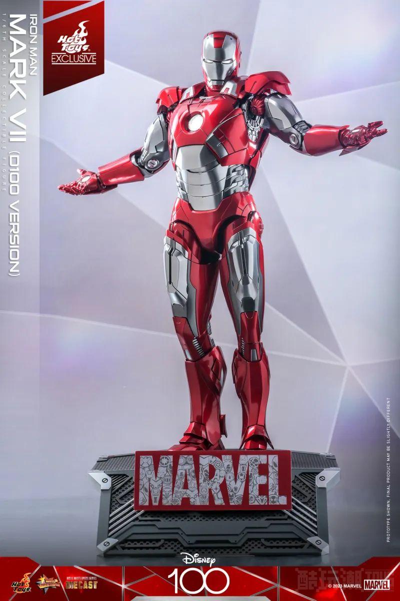 Hot Toys – 钢铁人马克7 D100版本 1/6 比例收藏级人偶【Hot Toys限定】 -18