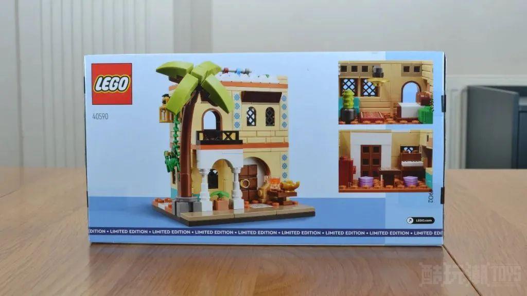 270片零件的北非建筑~乐高满赠套装40590世界之家房屋2评测 -3 270片零件的北非建筑~乐高满赠套装40590世界之家房屋2评测 -3
