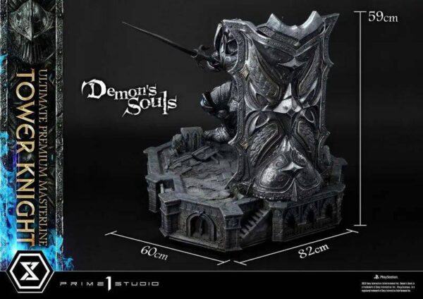 长枪巨盾之钢铁堡垒！Prime 1 Studio《恶魔灵魂》高塔骑士 TOWER KNIGHT 立体雕像
