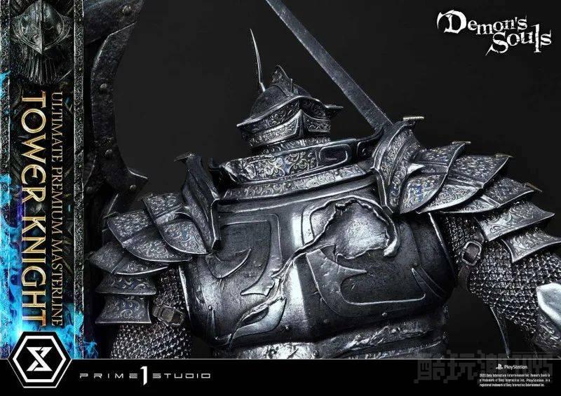 长枪巨盾之钢铁堡垒！Prime 1 Studio《恶魔灵魂》高塔骑士 TOWER KNIGHT 立体雕像 -1