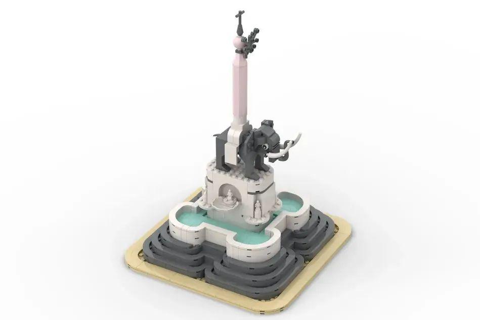 又是秒入审?乐高IDEAS作品《大象喷泉—卡塔尼亚》获得万票支持 -1 又是秒入审?乐高IDEAS作品《大象喷泉—卡塔尼亚》获得万票支持 -1