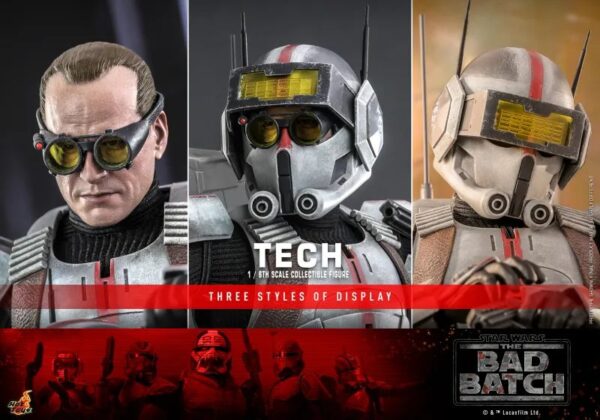 Hot Toys《星球大战：异等小队》技师（Tech）1/6 比例收藏级人偶