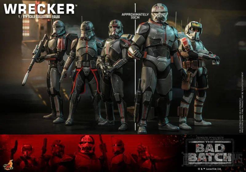 Hot Toys《星际大战：异等小队》破坏者（Wrecker）1/6 比例收藏级人偶 -1