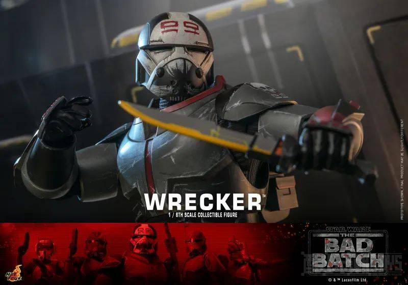 Hot Toys《星际大战：异等小队》破坏者（Wrecker）1/6 比例收藏级人偶 -1